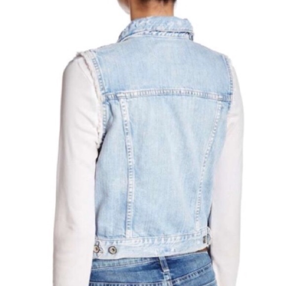 BIG STAR Ryder Denim Distressed Vest - Picture 4 of 8